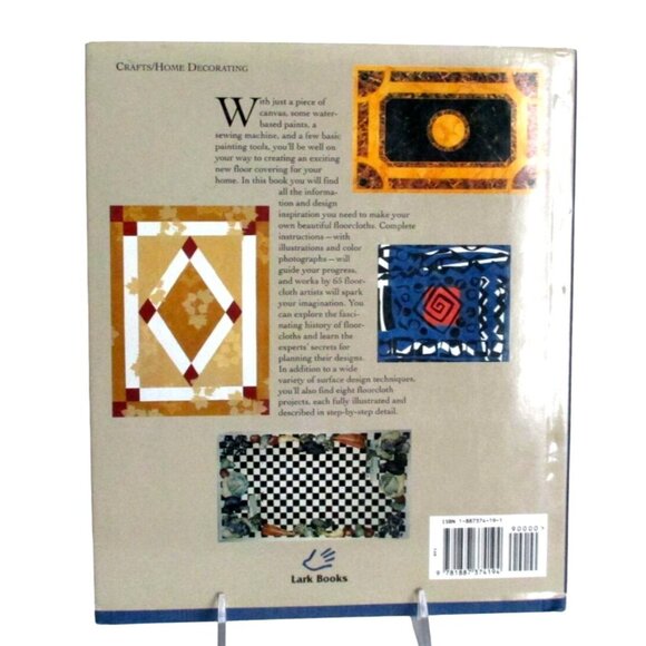 The Complete Book Of Floorcloths Designs & Techniques For Painting Canvas Rugs - Picture 2 of 3